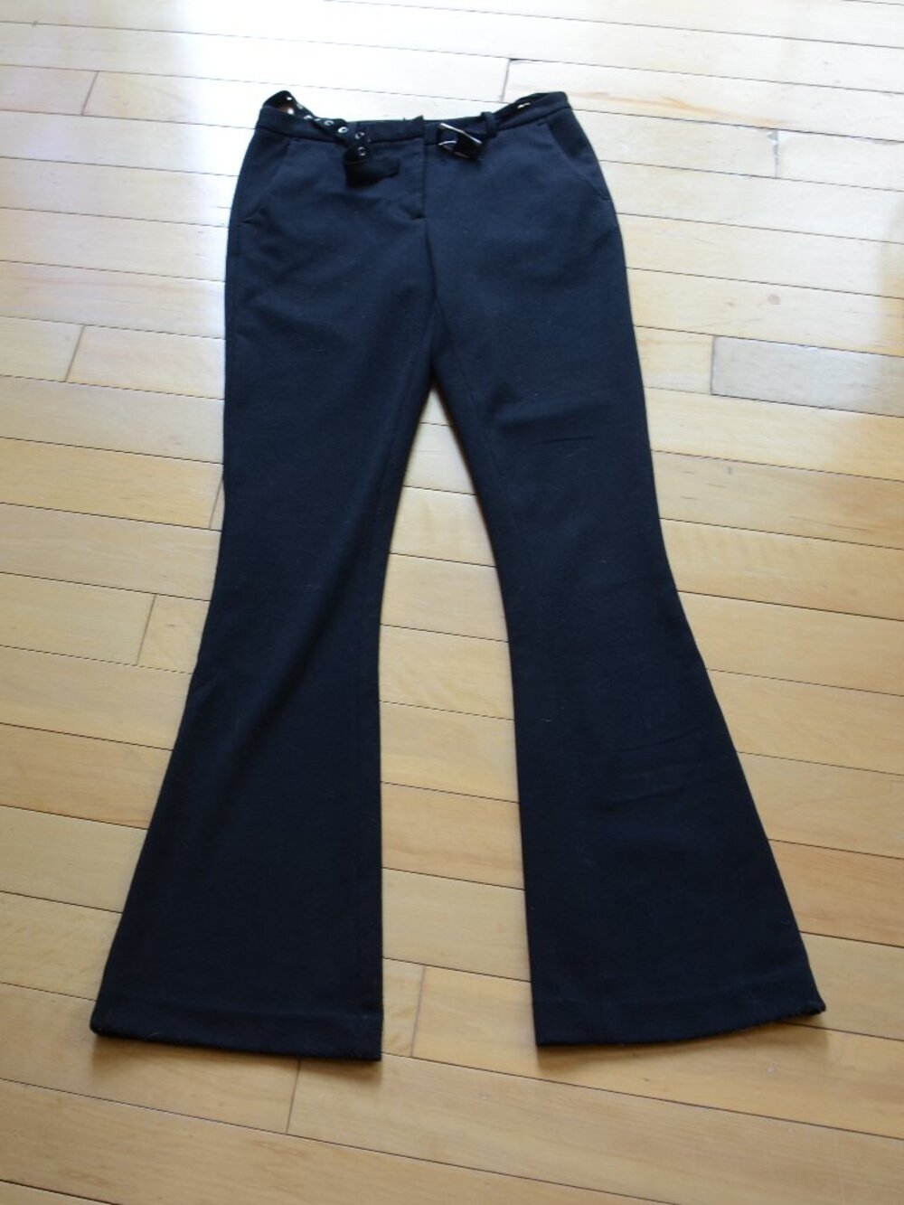 Robert Rodriguez Black Boot Cut Pants Size XS/S